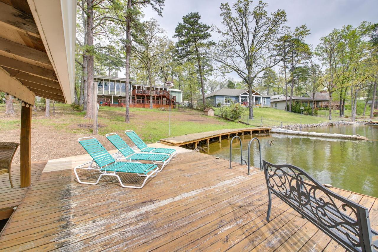 Вилла Cozy Lake Cabin With Dock In Hot Springs Natl Park Lake Hamilton Экстерьер фото